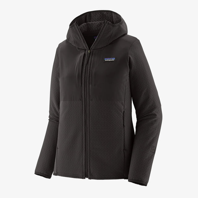 Patagonia R2 CrossStrata Hoody (Women's) - Black - Find Your Feet Australia Hobart Launceston Tasmania