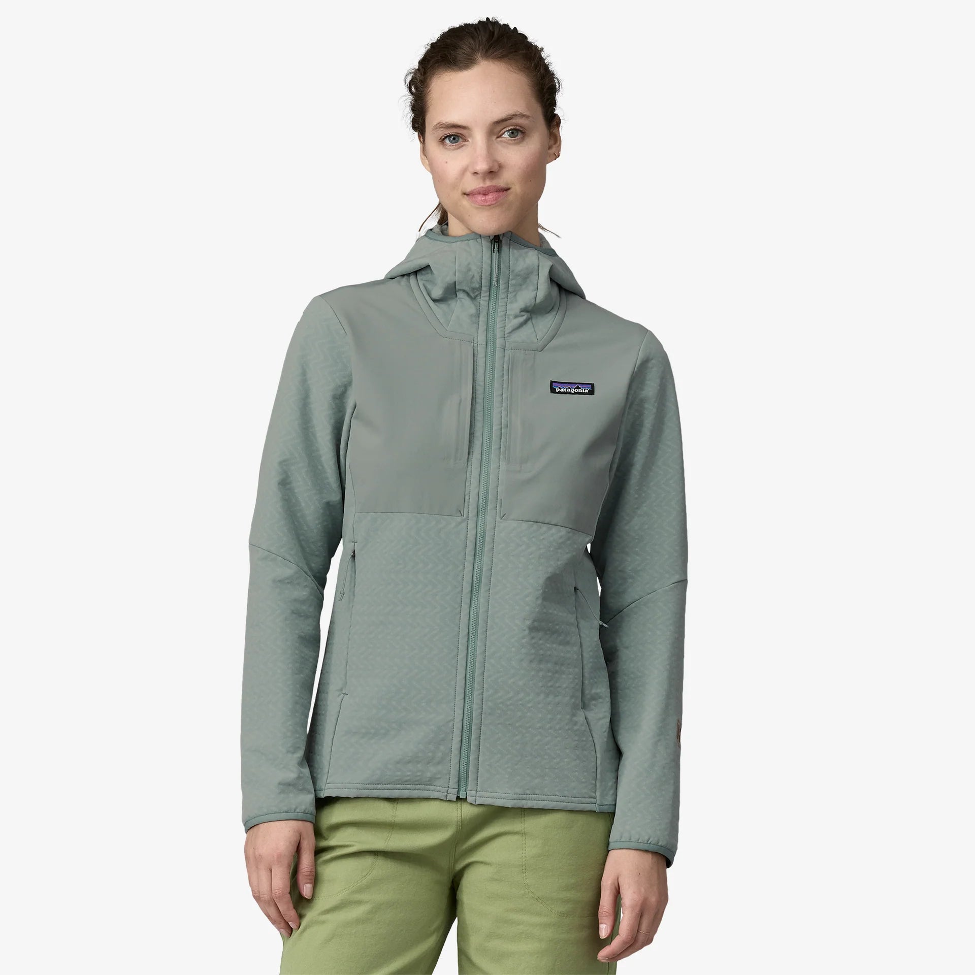 Patagonia R2 CrossStrata Hoody (Women's) - Thermal Blue - Find Your Feet Australia Hobart Launceston Tasmania