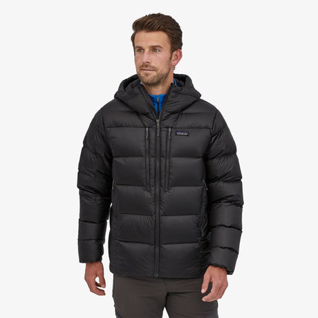 Patagonia Fitz Roy Down Hoody (Men's) - Black
