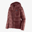 Patagonia Fitz Roy Down Hoody (Women's) - Dark Ruby w/Sizzle Red