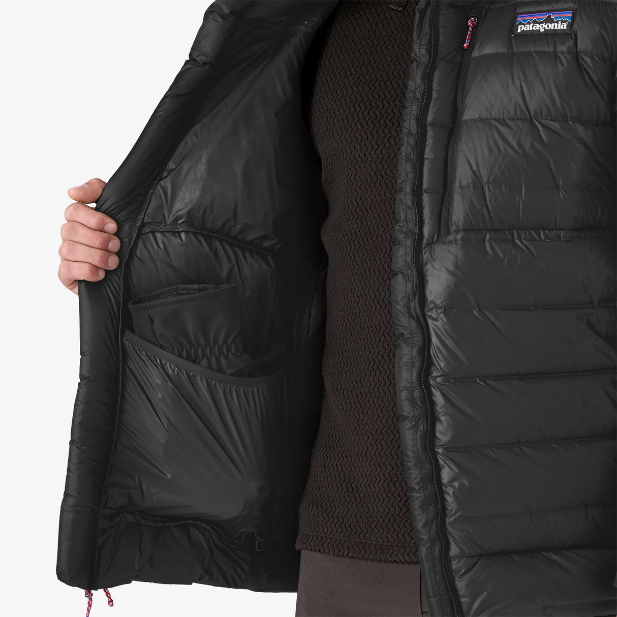 Patagonia AlpLoft Down Parka (Unisex) - Black - Find Your Feet Australia Hobart Launceston Tasmania
