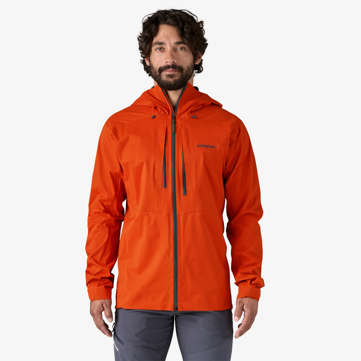 Patagonia M10 Storm Jacket (Men's) - Pollinator Orange - Find Your Feet Australia Hobart Launceston Tasmania