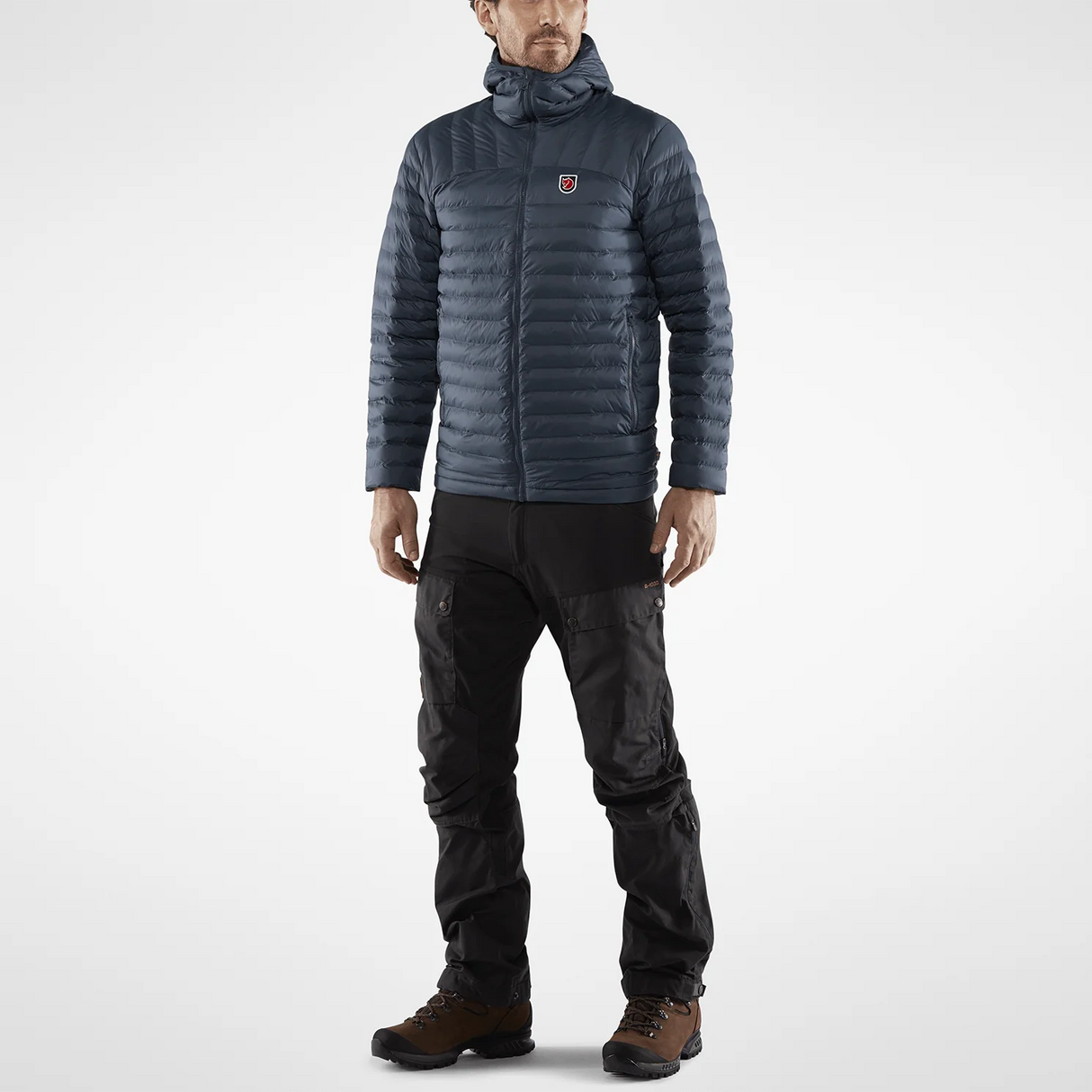 Fjällräven Expedition Lätt Hoodie (Men's) - Navy - Find Your Feet Australia Hobart Launceston Tasmania
