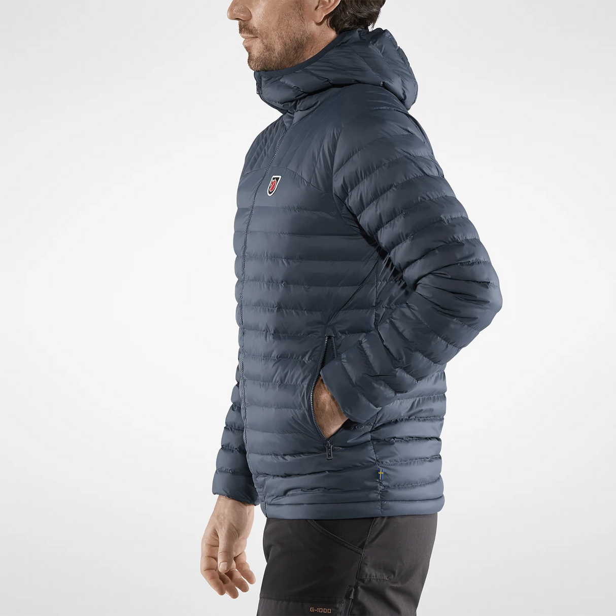 Fjällräven Expedition Lätt Hoodie (Men's) - Navy - Find Your Feet Australia Hobart Launceston Tasmania