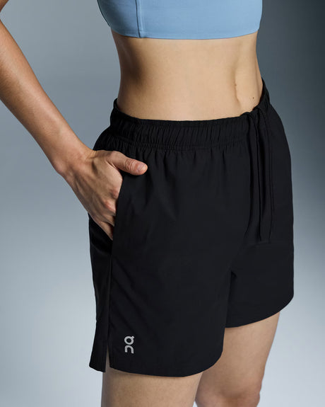 On 5" Core Shorts (Women's) - Black - Find Your Feet Australia Hobart Launceston Tasmania