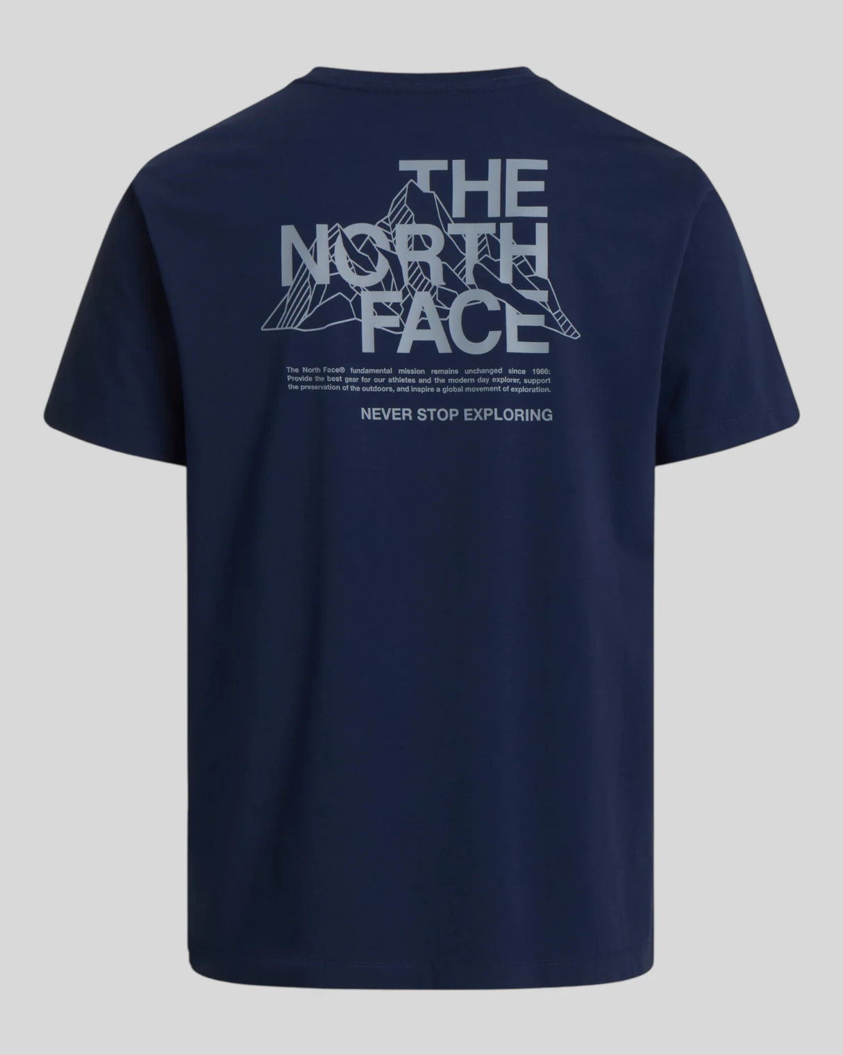 The North Face Mountain Sketch Regular Short-Sleeve Tee (Men's) - Summit Navy
