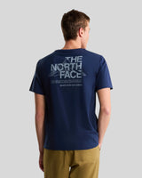 The North Face Mountain Sketch Regular Short-Sleeve Tee (Men's) - Summit Navy