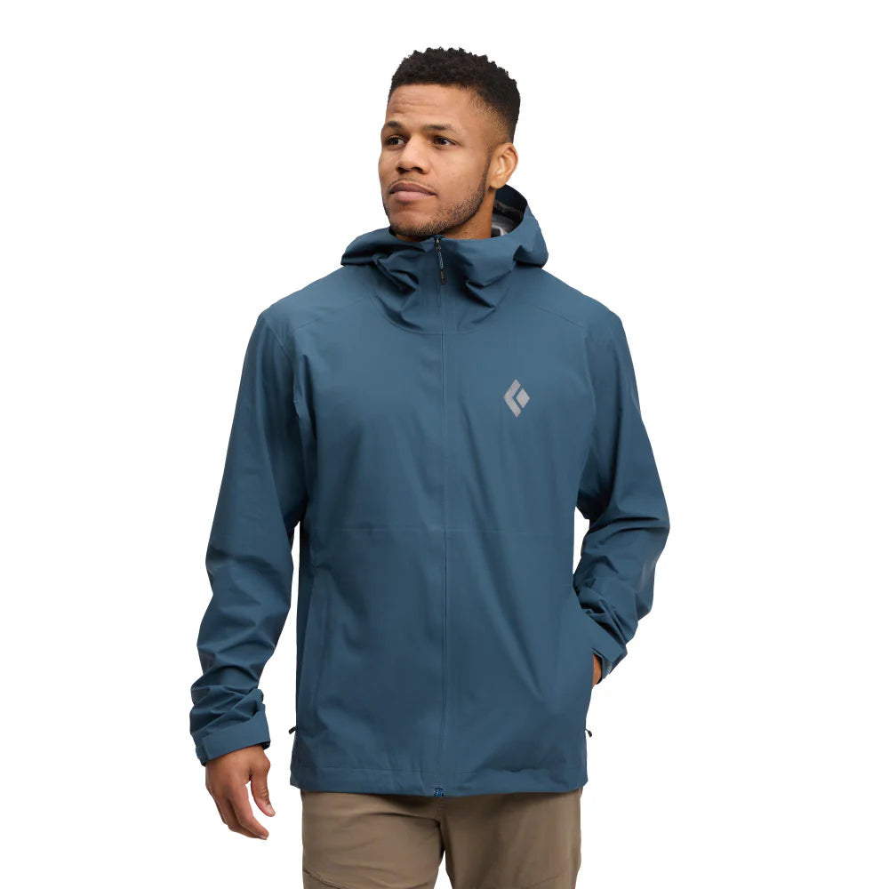 Black Diamond Strataline Stretch Shell (Men's) - Midnight Blue