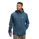 Black Diamond Strataline Stretch Shell (Men's) - Midnight Blue