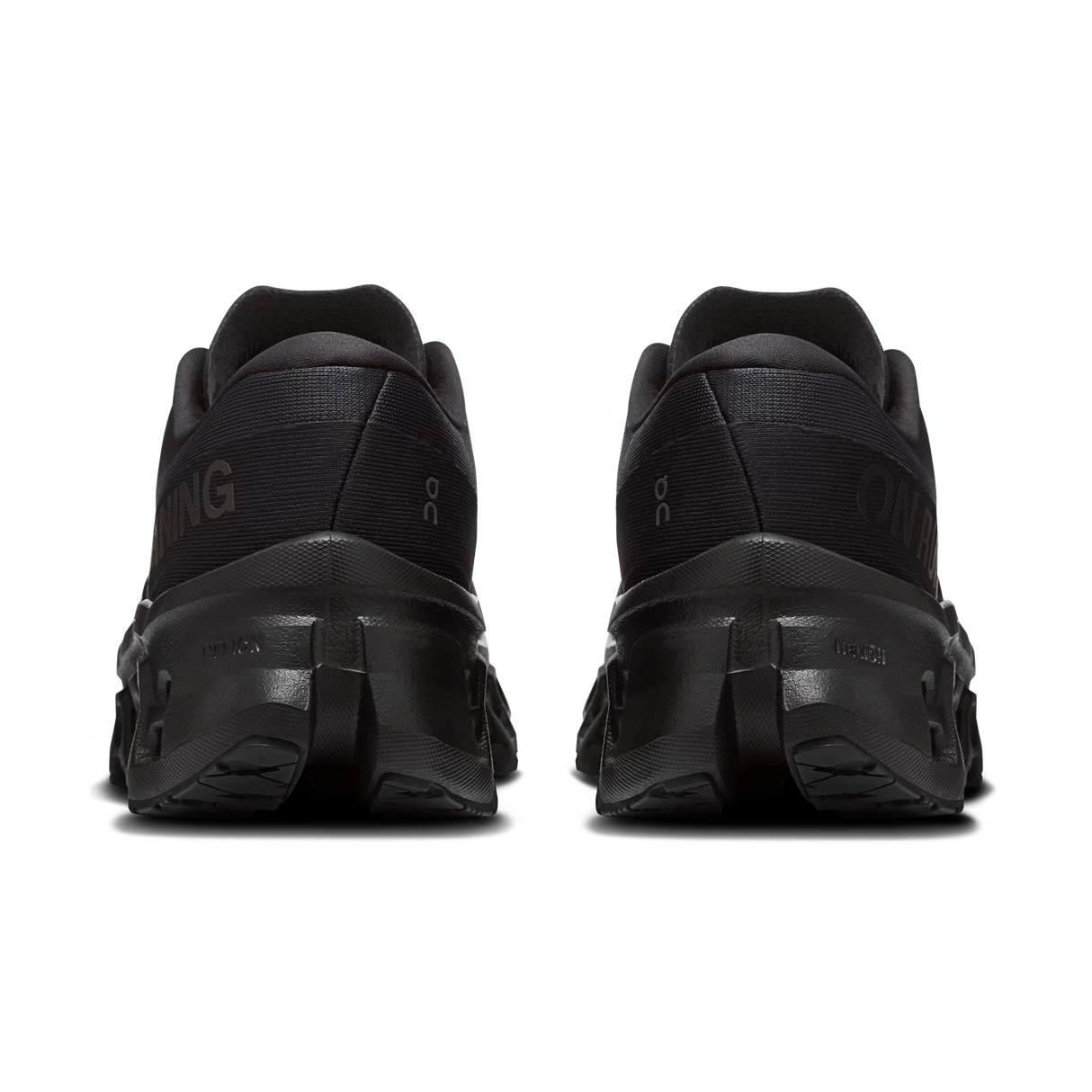 On Cloudmonster 3 Shoes (Women's) - Black/Black