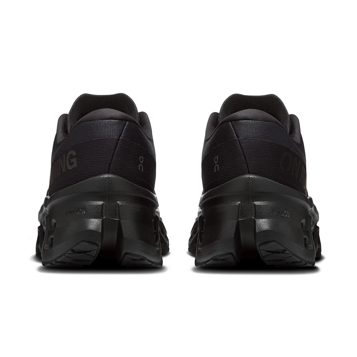 On Cloudmonster 3 Shoes (Women's) - Black/Black