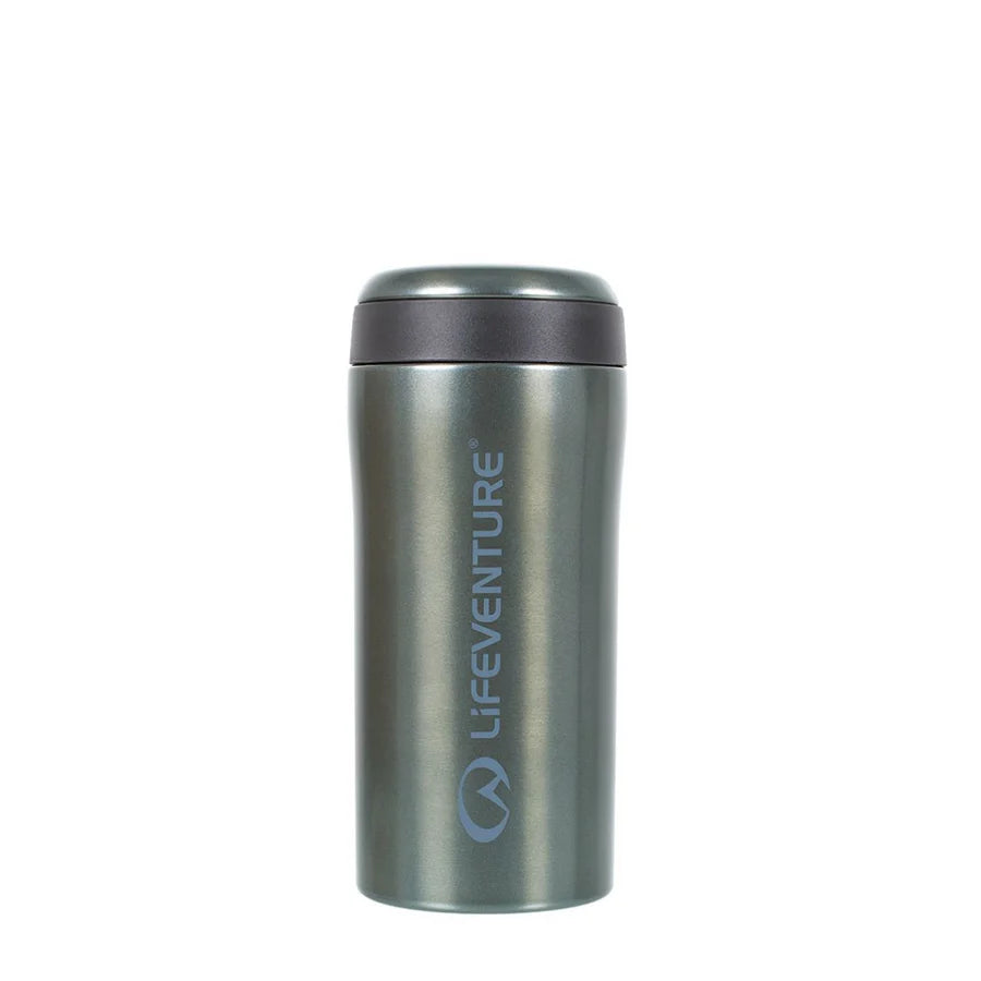 Lifeventure Thermal Mug 300ml - Gloss Tungsten - Find Your Feet Australia Hobart Launceston Tasmania