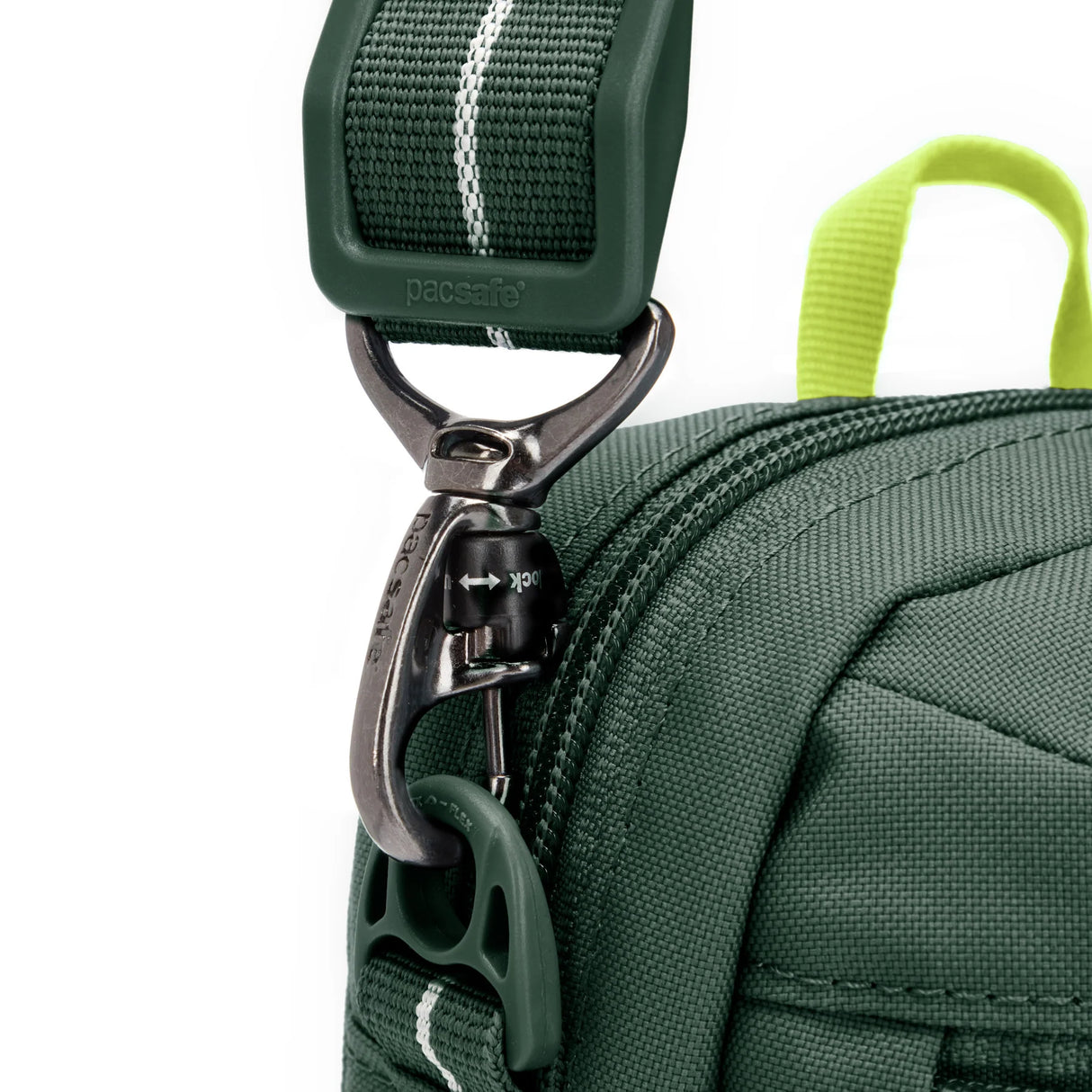 Pacsafe Go Festival Crossbody - Spruce Green - Find Your Feet Australia Hobart Launceston Tasmania