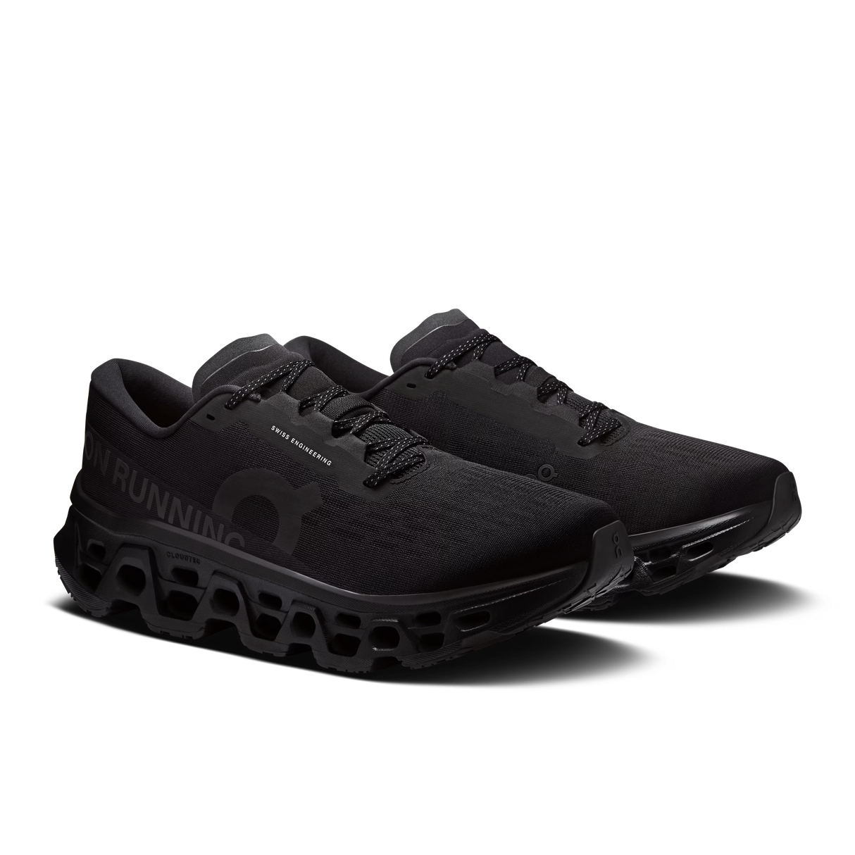 On Cloudmonster 3 Shoes (Men's) - Black/Black