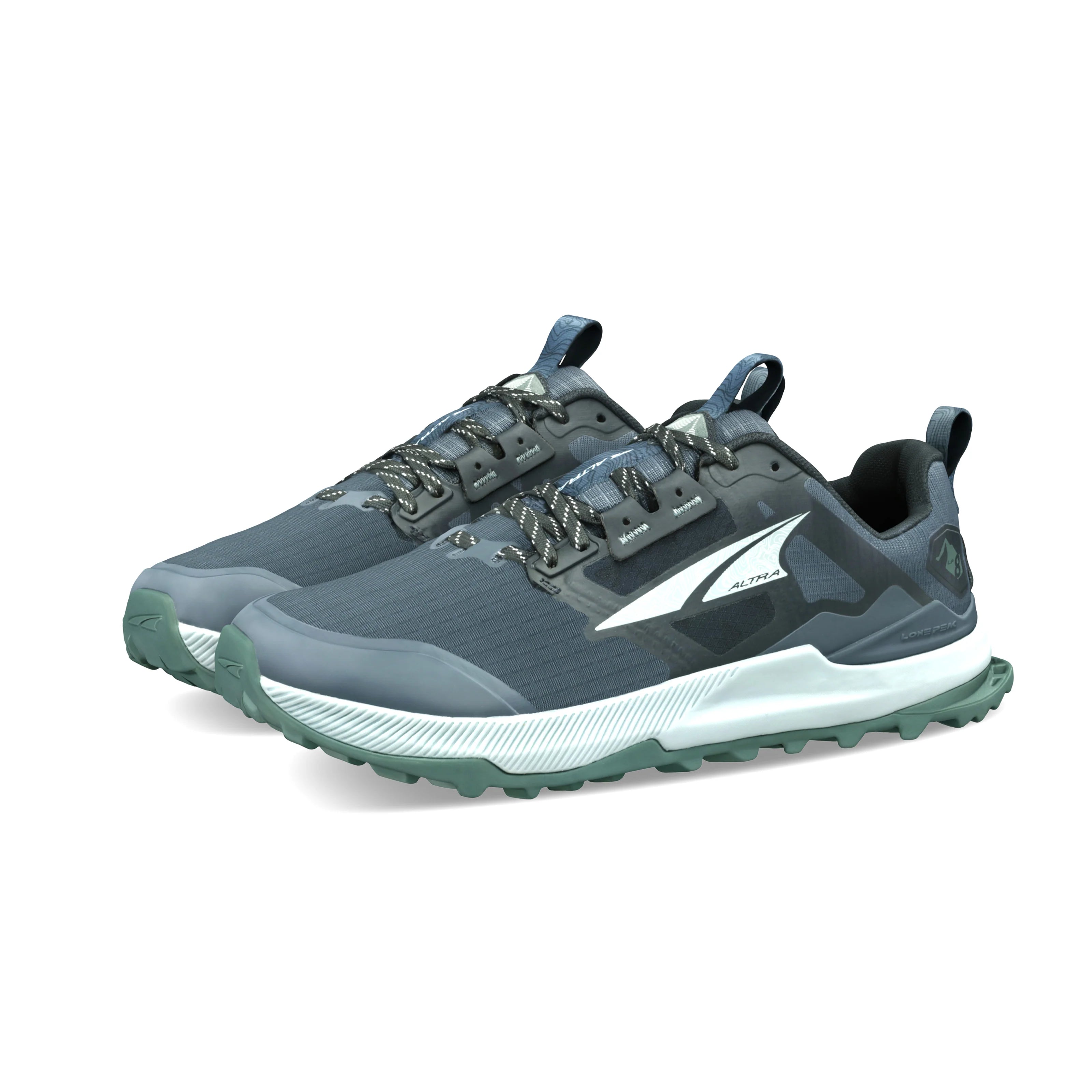 Altra Lone Peak 8 Shoe (Women's) - Black/Grey - Find Your Feet Australia Hobart Launceston Tasmania