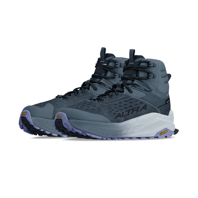 Altra Olympus 6 Hike Mid Gore-Tex (Women's) - Dark Blue - Grey - White - Purple