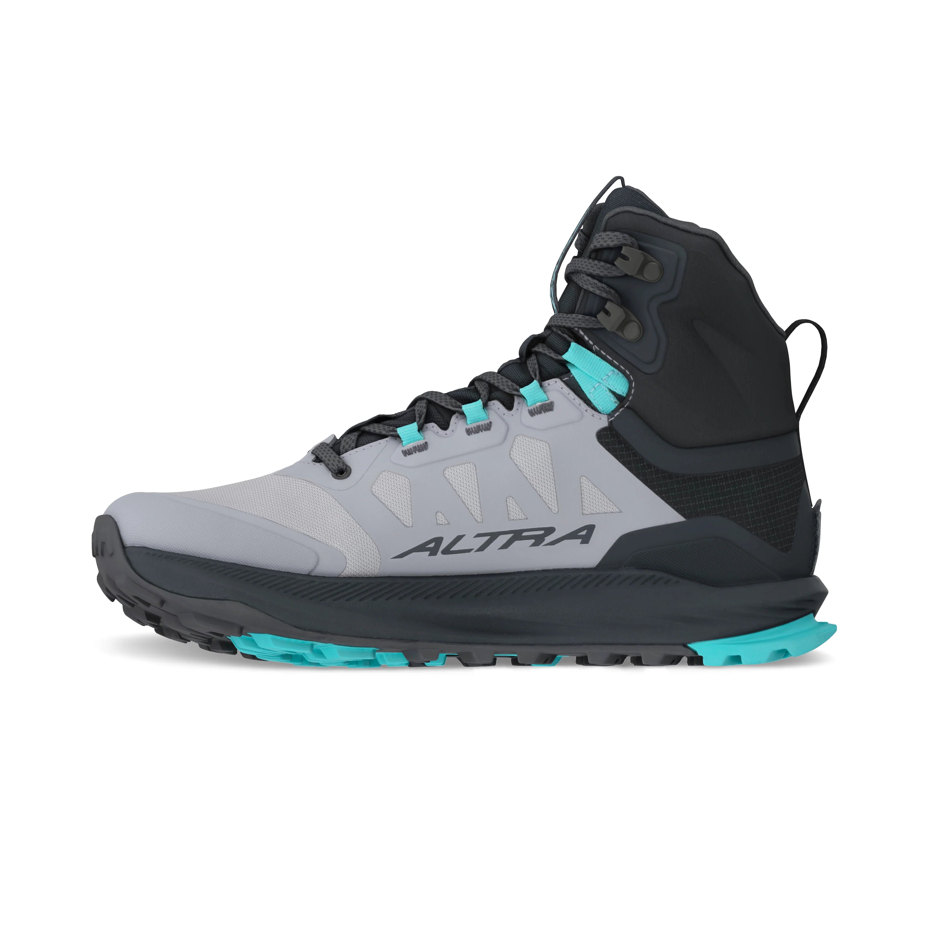 Altra Lone Peak 9 WP Mid (Women's) - Black/Grey - Find Your Feet Australia Hobart Launceston Tasmania