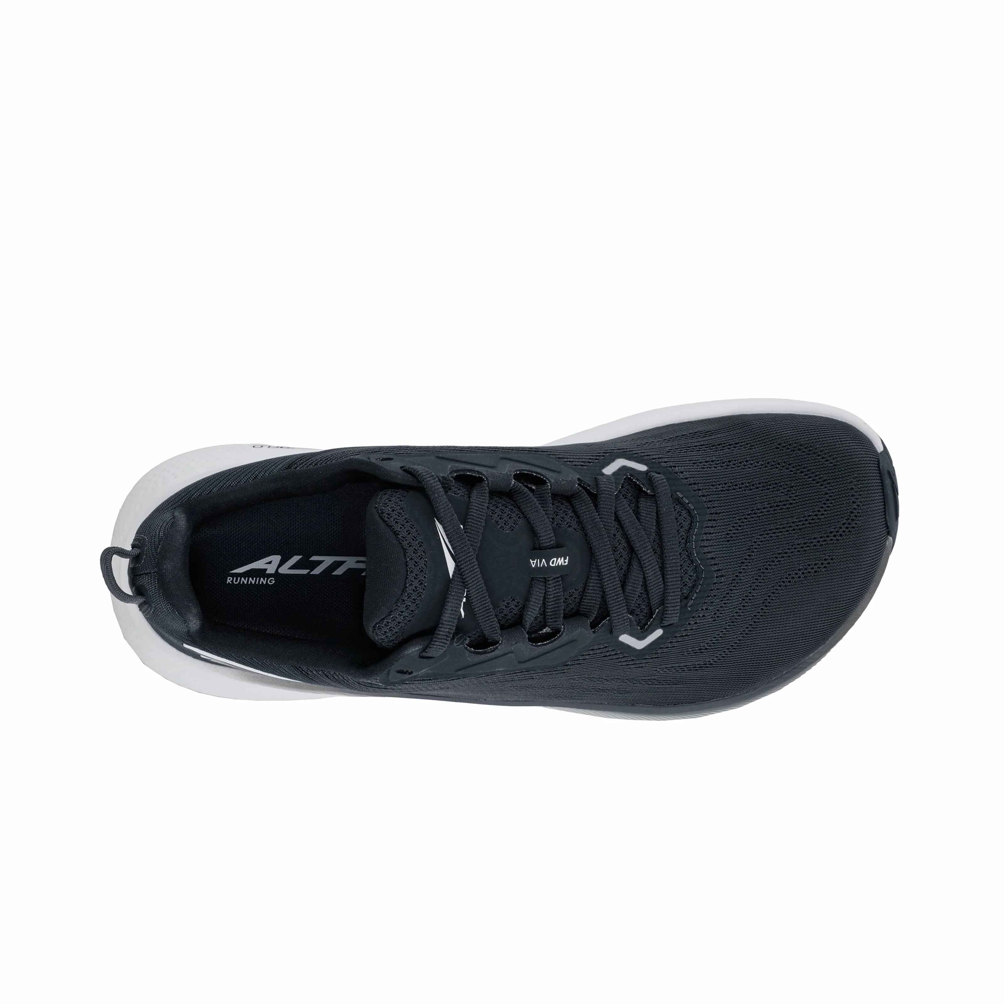 Altra FWD Via Shoe (Women's) - Black/White - Find Your Feet Australia Hobart Launceston Tasmania