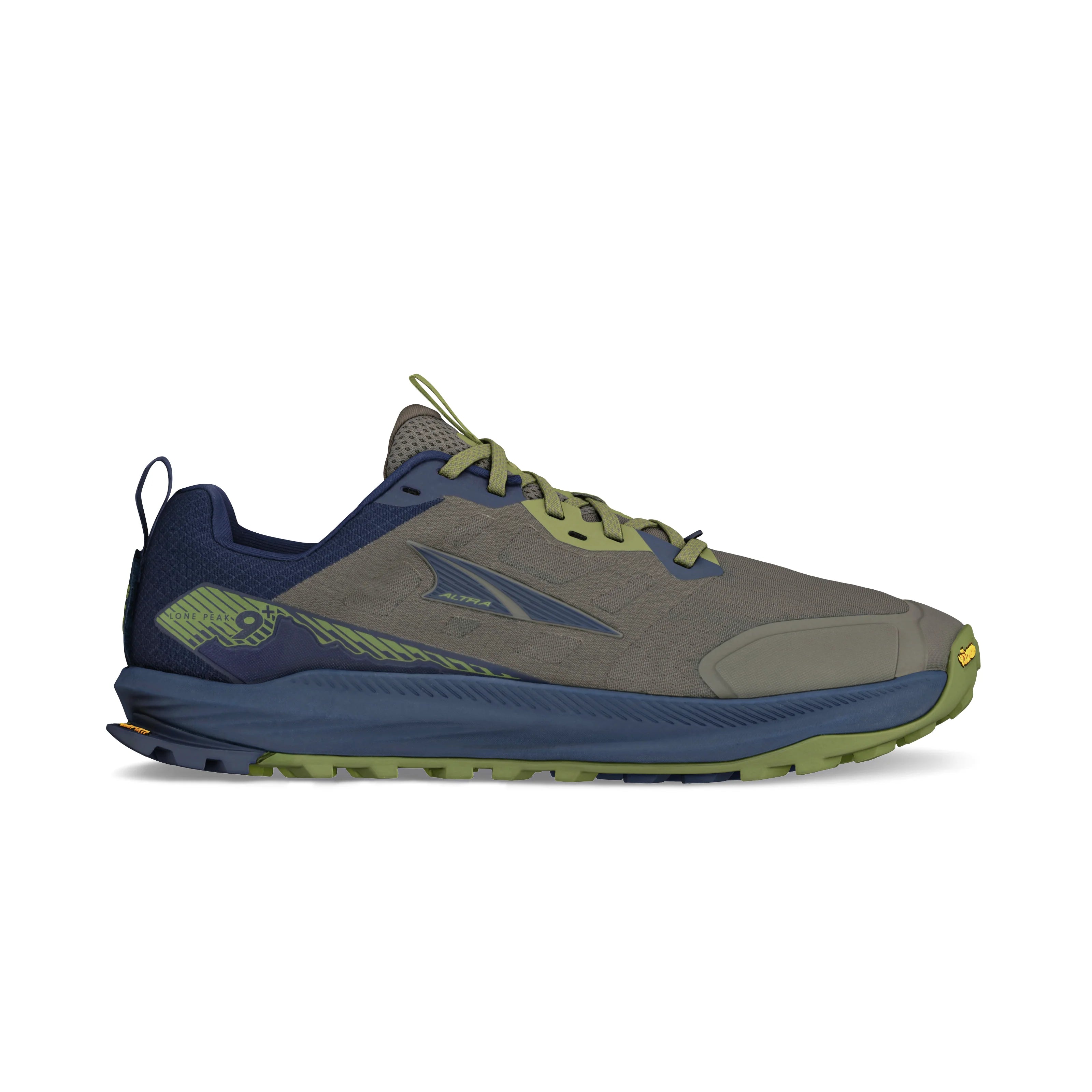 Altra Lone Peak 9+ Shoe (Men's) - Dusty/Olive - Find Your Feet Australia Hobart Launceston Tasmania