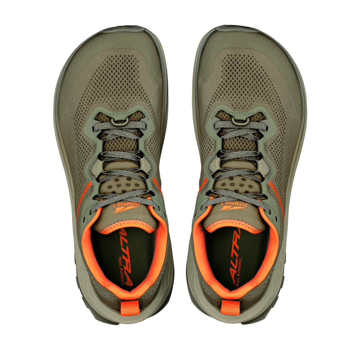 Altra Olympus 7 Shoes (Men's) - Dark Olive/Black