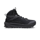 A dark gray and black high-top hiking boot shown from the side profile on a clean white background. The boot features 'CORE-TEC' and 'ALTRA' branding on the side. - Altra Olympus 7 Hike Mid GORE-TEX Boots (Men's) - Black/Shadow