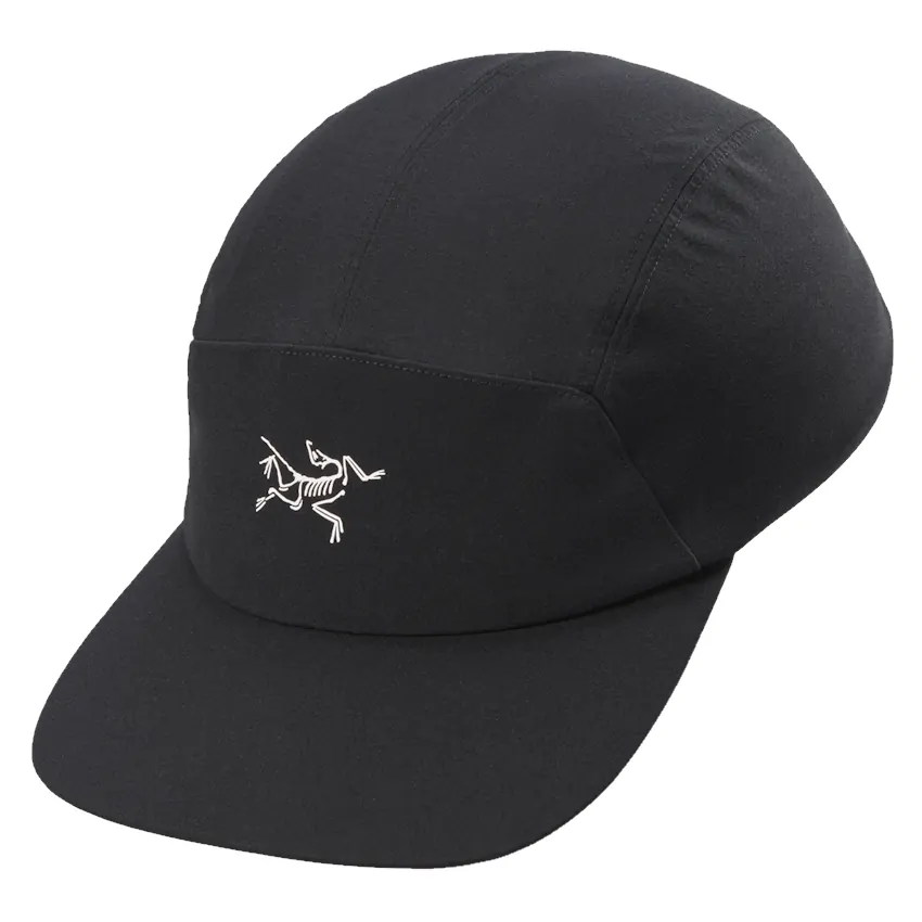 Arc'teryx 5 Panel Cap - Black/Arctic Silk - Find Your Feet Australia Hobart Launceston Tasmania