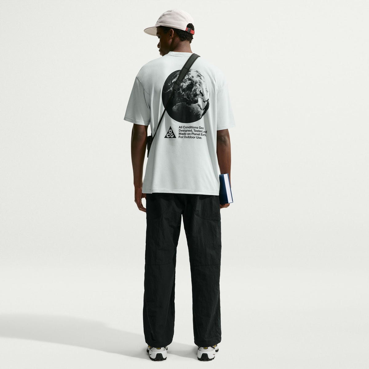 Nike ACG Dri-FIT Camp T-Shirt (Men's) - Light Silver/Black