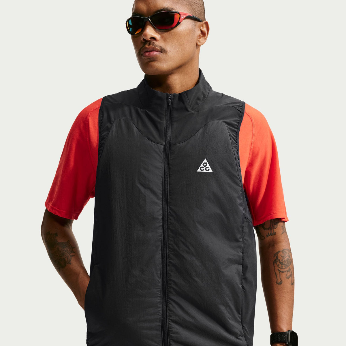  - Nike ACG Rope de Dope Therma-FIT ADV Vest - Black/Black/Summit White