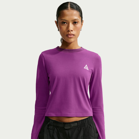  - Nike ACG Dri-FIT Long-Sleeve Top (Women's) - Bold Berry/Summit White