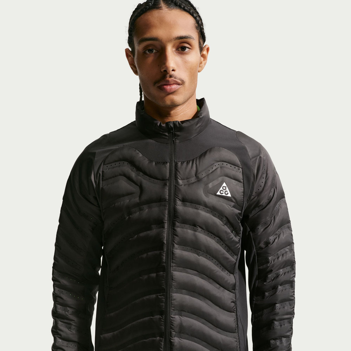  - Nike ACG Lava Loft Therma-FIT Trail Running Jacket (Men's) - Black/Black/Black/Summit White