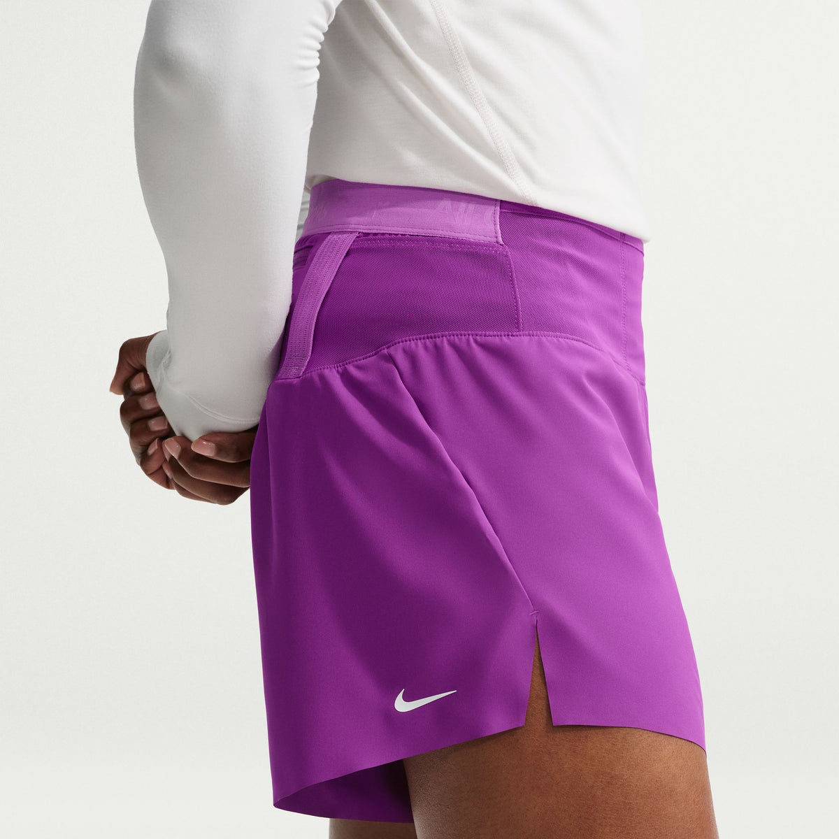  - Nike ACG Dri-FIT 4" Brief-Lined Trail Running Shorts (Women's) - Bold Berry/Monarch Purple/Summit White