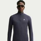  - Nike ACG Dri-FIT Mid-Layer 1/4-Zip Trail Running Top (Men's) - Gridiron/Summit White