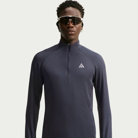  - Nike ACG Dri-FIT Mid-Layer 1/4-Zip Trail Running Top (Men's) - Gridiron/Summit White