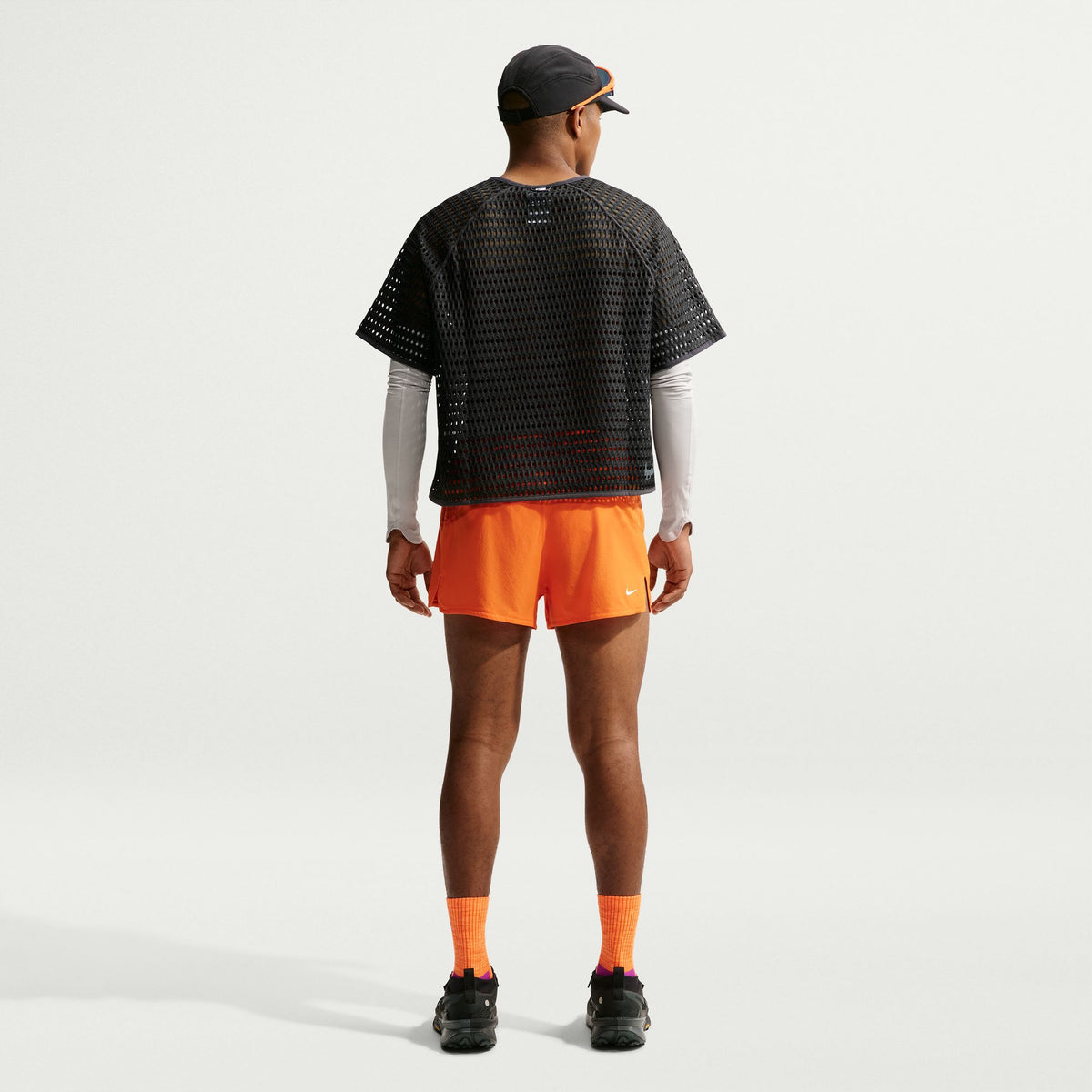  - Nike ACG Radical AirFlow Dri-FIT Short-Sleeve Trail Running Top (Men's) - Anthracite/Cool Grey