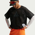  - Nike ACG Radical AirFlow Dri-FIT Short-Sleeve Trail Running Top (Men's) - Anthracite/Cool Grey