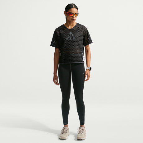  - Nike ACG Radical AirFlow Dri-FIT Short-Sleeve Trail Running Top (Women's) - Anthracite/Cool Grey
