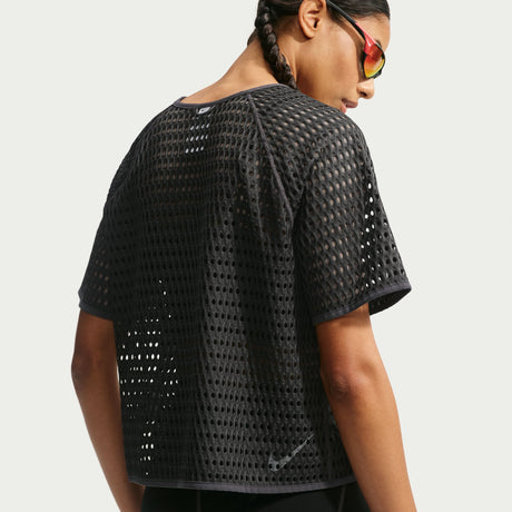  - Nike ACG Radical AirFlow Dri-FIT Short-Sleeve Trail Running Top (Women's) - Anthracite/Cool Grey