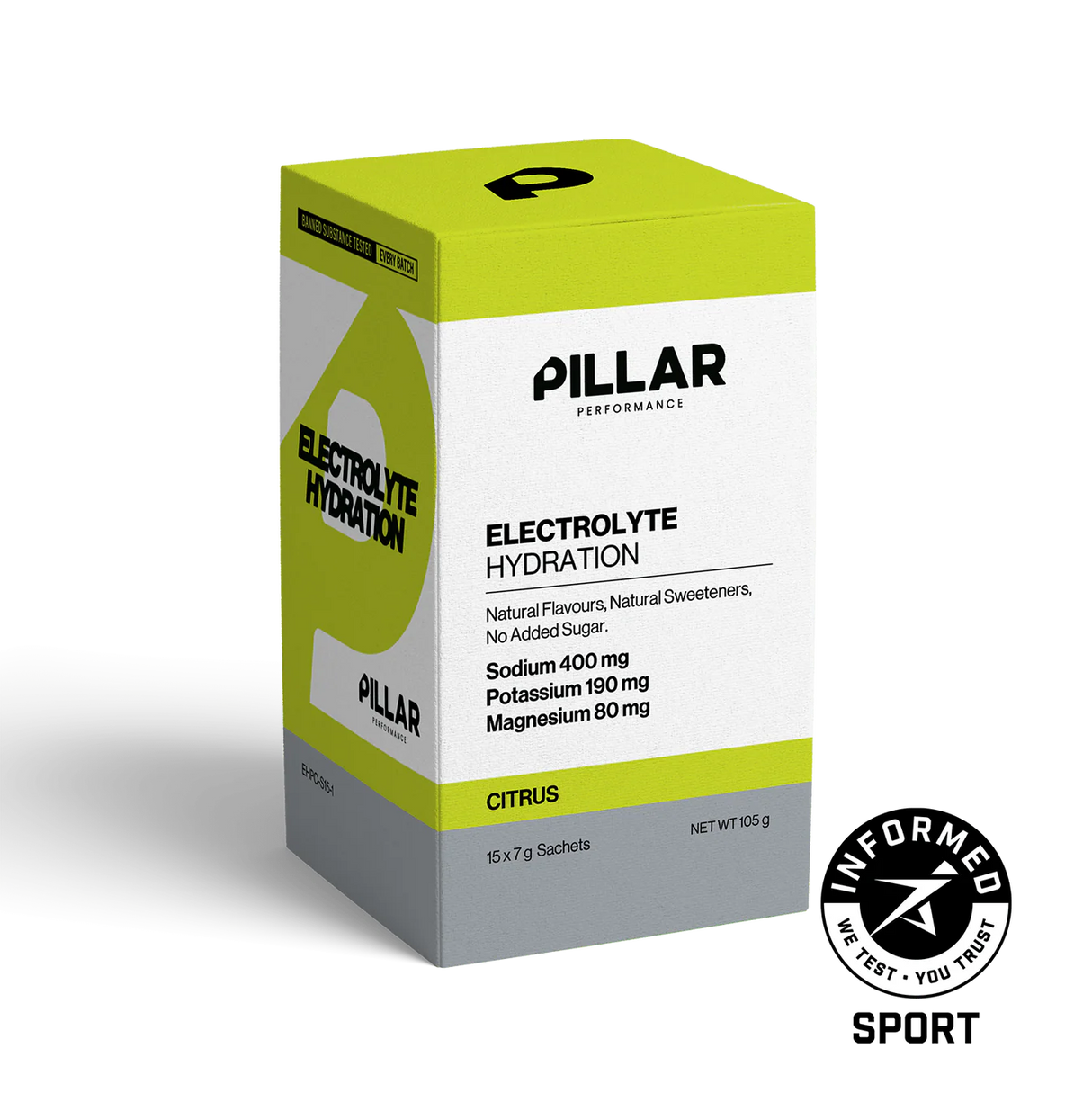 Pillar Performance Electrolyte Hydration - Citrus