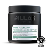 Pillar Performance Triple Magnesium Powder - Lemon Lime - Find Your Feet Australia Hobart Launceston Tasmania