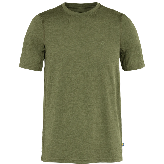Fjallraven Abisko Day Hike T-Shirt SS (Men's) - Green - Find Your Feet Australia Hobart Launceston Tasmania