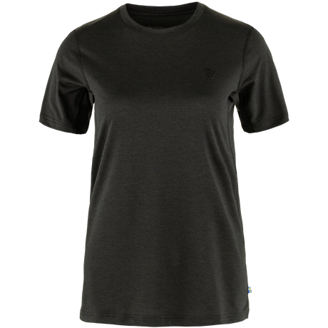 Fjällräven Abisko Day Hike T-Shirt SS (Women's) - Black