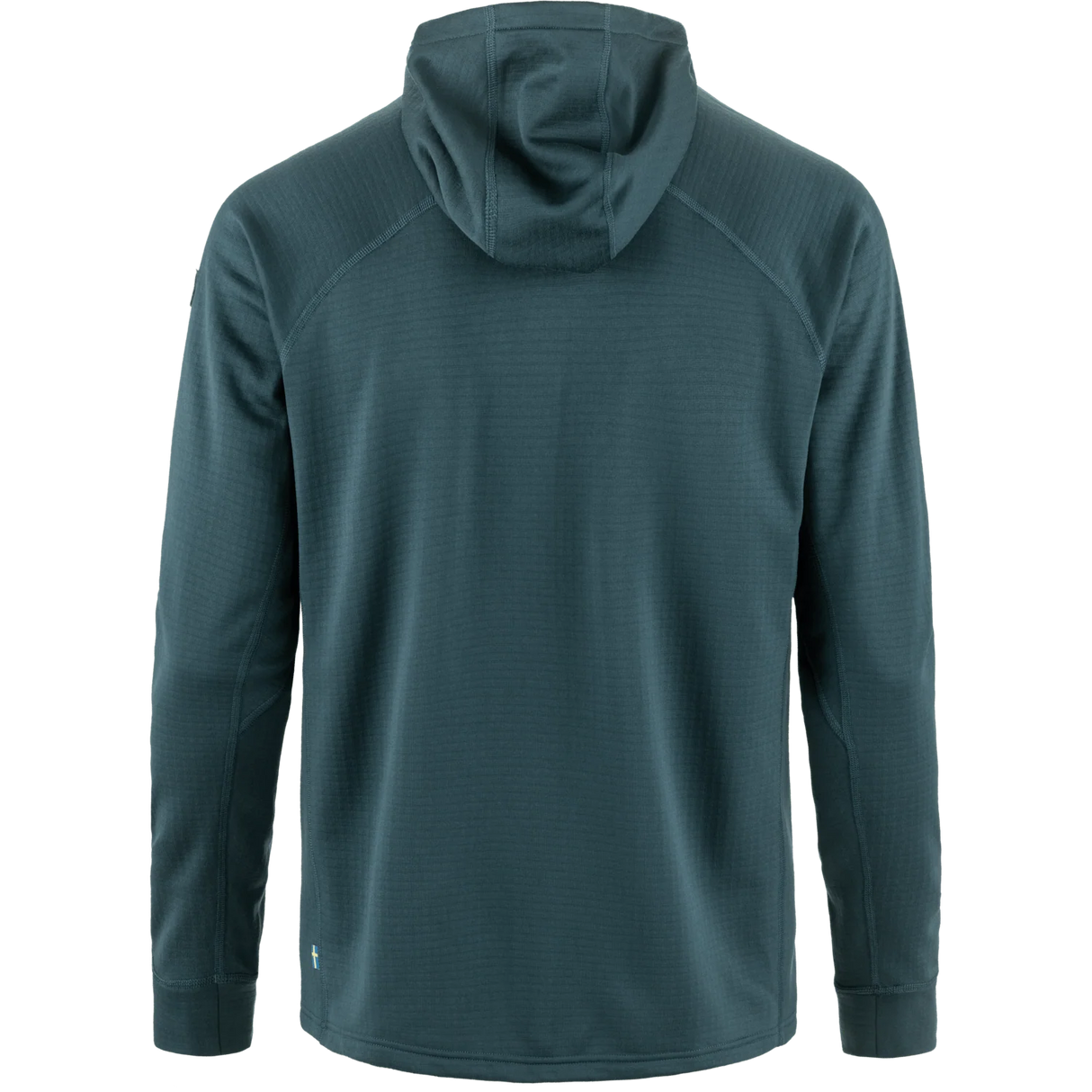 Fjällräven Abisko Grid Fleece Hoodie (Men's) - Fjallraven - Mountain Blue - Green