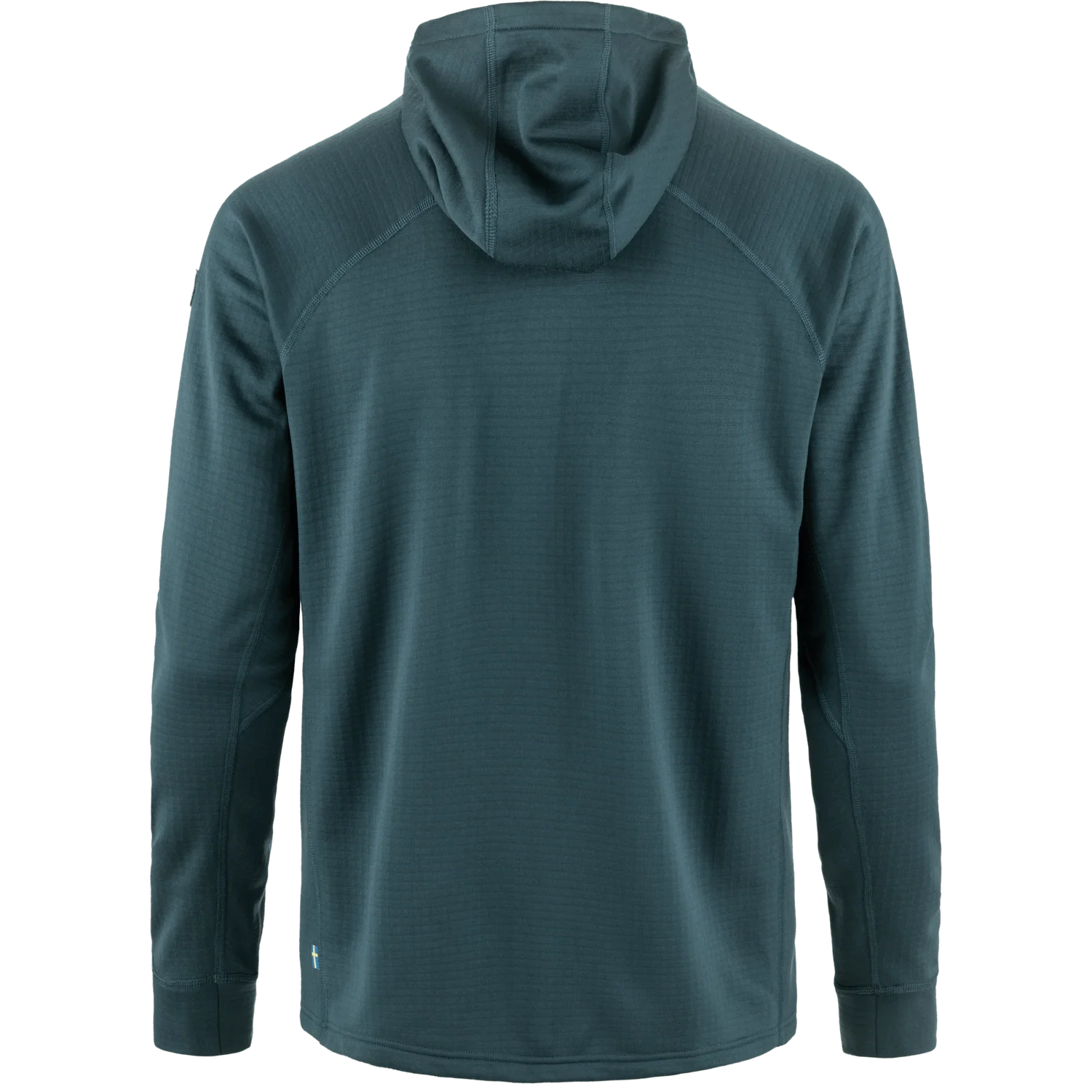 Fjällräven Abisko Grid Fleece Hoodie (Men's) - Fjallraven - Mountain Blue - Green