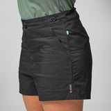 Fjallraven Abisko Hike Shorts (Women's) - Black - Find Your Feet Australia Hobart Launceston Tasmania