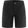 Fjallraven Abisko Hybrid Trail Shorts (Women's) - Black - Find Your Feet Australia Hobart Launceston Tasmania