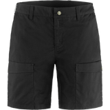 Fjallraven Abisko Hybrid Trail Shorts (Women's) - Black - Find Your Feet Australia Hobart Launceston Tasmania