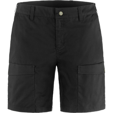 Fjallraven Abisko Hybrid Trail Shorts (Women's) - Black - Find Your Feet Australia Hobart Launceston Tasmania