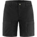 Fjallraven Abisko Hybrid Trail Shorts (Women's) - Black - Find Your Feet Australia Hobart Launceston Tasmania