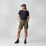 Fjallraven Abisko Hybrid Trail Shorts (Women's) - Laurel Green - Find Your Feet Australia Hobart Launceston Tasmania