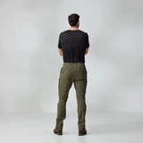 Fjallraven Abisko Hybrid Trail Trousers Regular (Men's) - Lauren Green - Find Your Feet Australia Hobart Launceston Tasmania